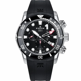 Edox CO-1 Chronograph Black Dial Men's Watch 10242TINNIN 