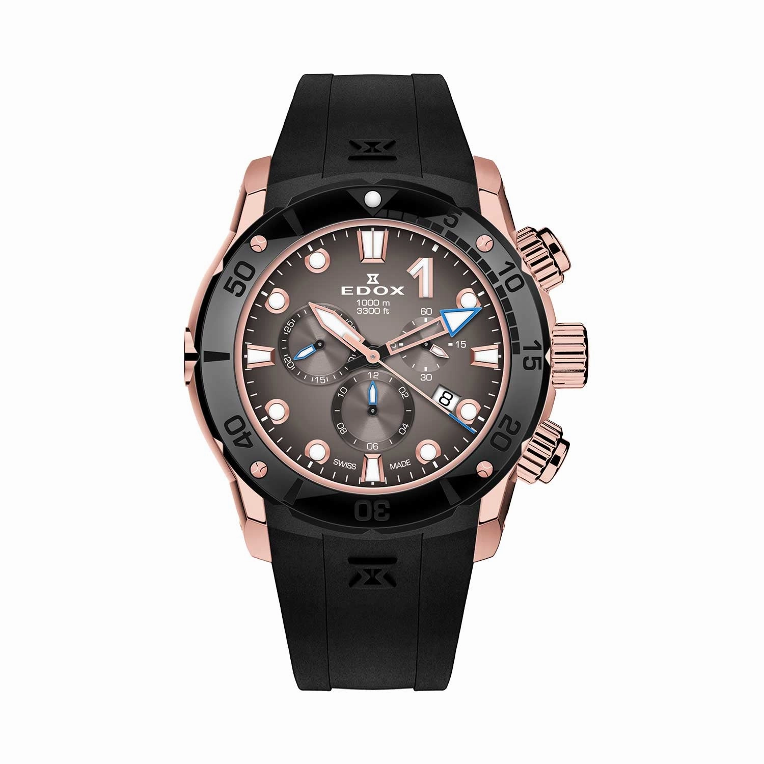 Edox CO-1 Men's Chronograph Watch 