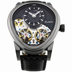 Egard Men's Watch - Quantus Carbon Beast Automatic Black Strap | WCH-5065-I0H203 
