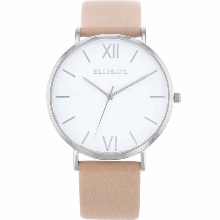 Ellis & Co Madison Affordable Leather Watch Leather Watch Discount