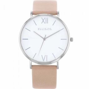 Ellis & Co Madison Affordable Leather Watch Leather Watch Discount