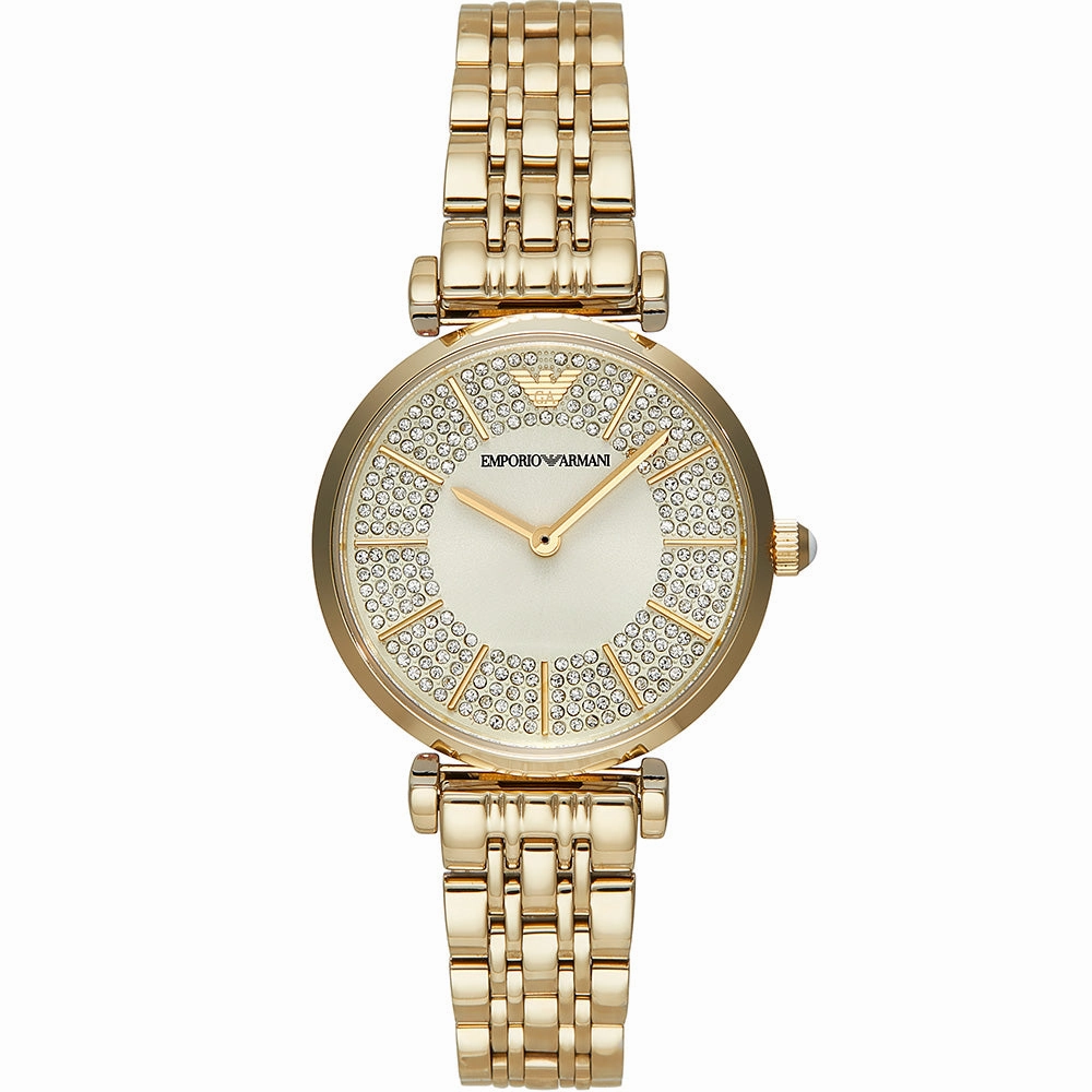 Emporio Armani AR11608 Gianni T-Bar stainless steel watch clasp High quality stainless steel watch