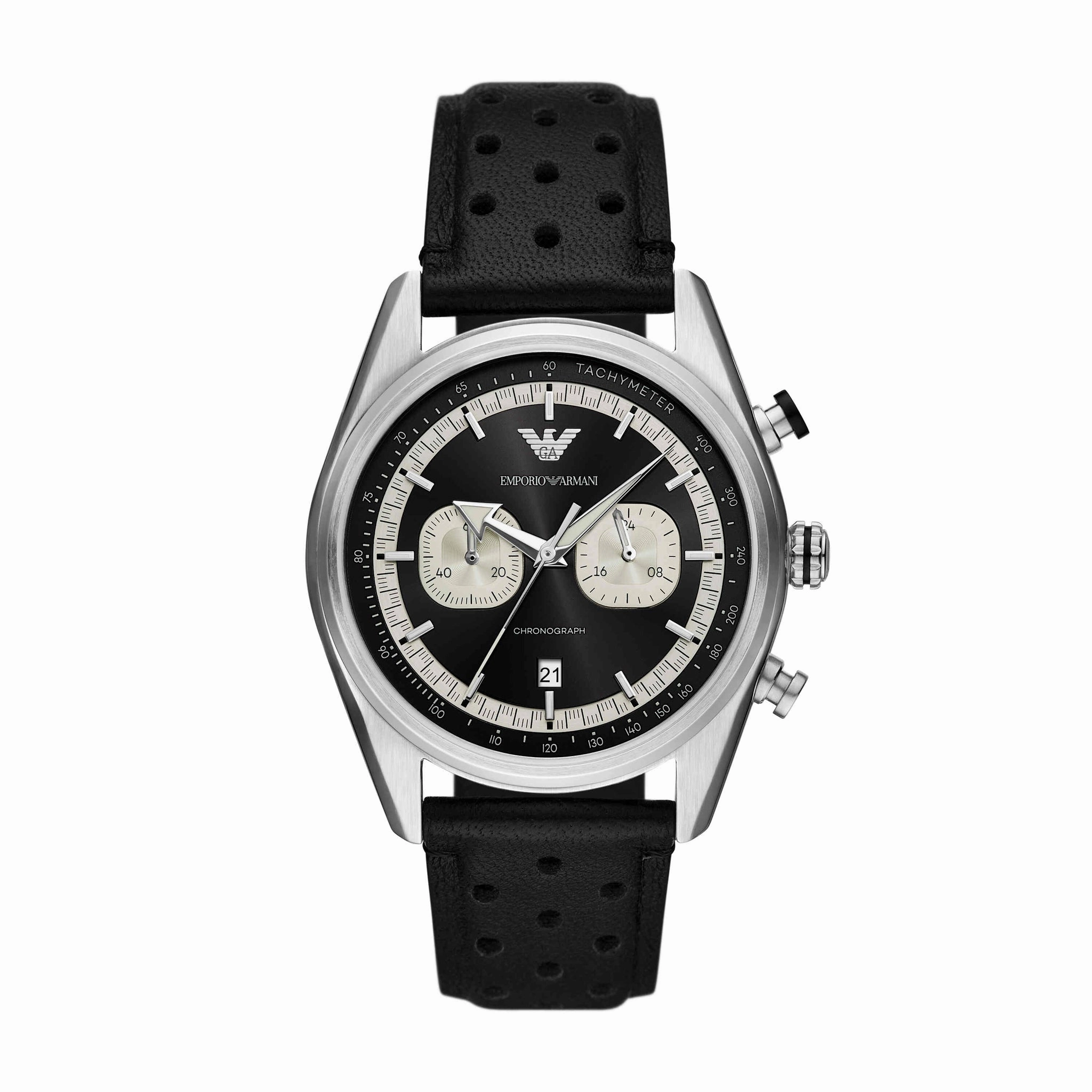 Emporio Armani Black Leather Chronograph Wristwatch AR11635,quartz watch, quartz watches for men, quartz watches for women, best quartz watch, minimalist quartz watch, luxury quartz watch, waterproof quartz watch,analog quartz watch, digital quartz watch,a