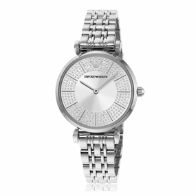 Emporio Armani Women's Silver Stainless Steel Watch AR11445 