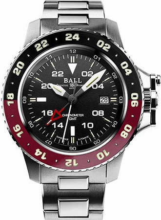 Engineer Hydrocarbon AeroGMT II Black/Red Ref. DG2018C-S3C-BK,automatic watch,automatic watches for men,automatic watches for women,luxury automatic watch,minimalist automatic watch,dress automatic watch,vintage automatic watch,automatic watch sale