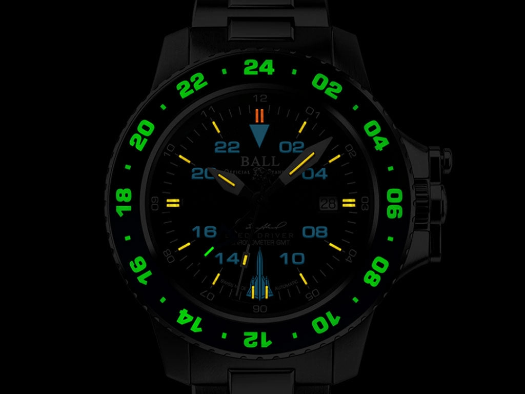 Engineer Hydrocarbon AeroGMT Sled Driver - Bracelet - Ltd Ed 1990pcs Ref. DG2018C-S17C-BK