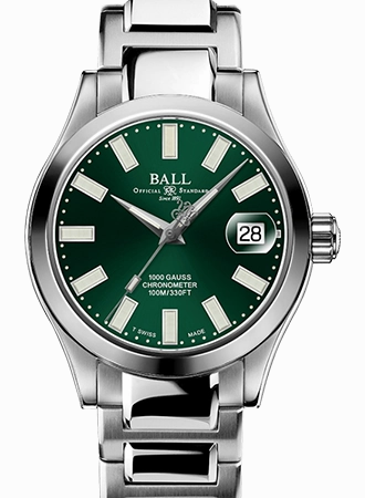 Engineer III Marvelight Chronometer 36mm Green - Ltd Ed 1000pcs Ref. NL9616C-S1C-GR - 904L Steel,automatic watch,automatic watches for men,automatic watches for women,luxury automatic watch,minimalist automatic watch,dress automatic watch,vintage automatic