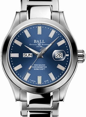 Engineer III Marvelight Chronometer Day-Date Blue - Ltd Ed 1000pcs Ref. NM9036C-S1C-BER,automatic watch,automatic watches for men,automatic watches for women,luxury automatic watch,minimalist automatic watch,dress automatic watch,vintage automatic watch,au