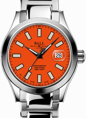 Engineer III Marvelight Chronometer Orange Ref. NM9026C-S39CJ-OR - 904L Steel,automatic watch,automatic watches for men,automatic watches for women,luxury automatic watch,minimalist automatic watch,dress automatic watch,vintage automatic watch,automatic wa