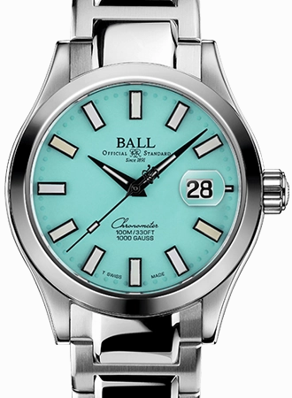 Engineer III Marvelight Chronometer Turquoise Ref. NM9026C-S44C-TQR - 904L Steel,automatic watch,automatic watches for men,automatic watches for women,luxury automatic watch,minimalist automatic watch,dress automatic watch,vintage automatic watch,automatic