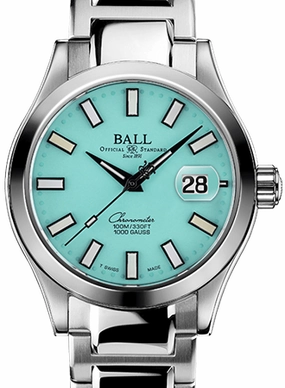Engineer III Marvelight Chronometer Turquoise Ref. NM9026C-S44C-TQR - 904L Steel 