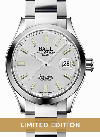 Engineer Master II Endurance 1917 40mm Silver - Ltd 1000pcs Ref. NM3000C-S2C-SL,automatic watch,automatic watches for men,automatic watches for women,luxury automatic watch,minimalist automatic watch,dress automatic watch,vintage automatic watch,automatic 