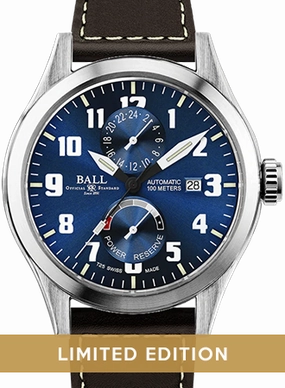 Engineer Master II Voyager 44mm Blue - Leather - Ltd Ed 1000pcs Ref. GM2128C-LJ-BE,automatic watch,automatic watches for men,automatic watches for women,luxury automatic watch,minimalist automatic watch,dress automatic watch,vintage automatic watch,automat