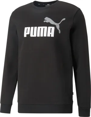 Essentials  2 Coloured Big Logo Fleece Crew