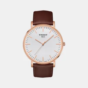Everytime Men Analog Leather Watch T1096103603100 budget    watches    watches classic