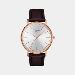 Everytime Men Analog Leather Watch T1434103601100 budget    watches    watches classic