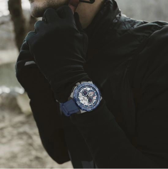 Festina Chrono Bike Blue Rubber Strap Watch F20725/4