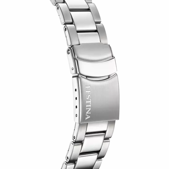 Festina Men's Elegance Stainless Steel Watch with Blue Dial F20623/2