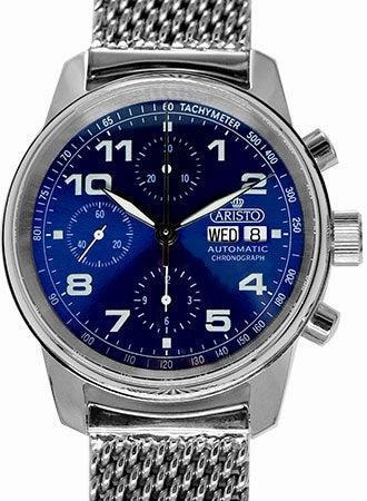 Flieger 42 Blue Chronograph 4H174M - Sapphire,automatic watch,automatic watches for men,automatic watches for women,luxury automatic watch,minimalist automatic watch,dress automatic watch,vintage automatic watch,automatic watch sale