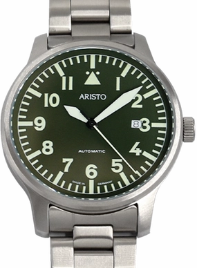 Flieger Green 42 Bracelet 7H100G - Sapphire,automatic watch,automatic watches for men,automatic watches for women,luxury automatic watch,minimalist automatic watch,dress automatic watch,vintage automatic watch,automatic watch sale