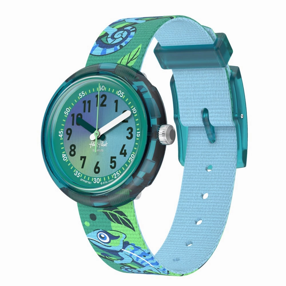 Flik Flak Camo Friends Kids Watch FPNP161,seiko watches,mens watches,watches designer,watches discount,watches for women,best kids watches,kids watches designer,kids watches for boys,girls kids watches