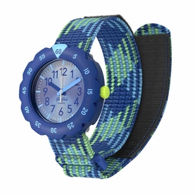 Flik Flak Loop in Blue Kids Watch FPSP074,seiko watches,mens watches,watches designer,watches discount,watches for women,best kids watches,kids watches designer,kids watches for boys,girls kids watches