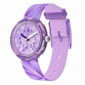 Flik Flak Purple Prism Kids Watch FPNP167 