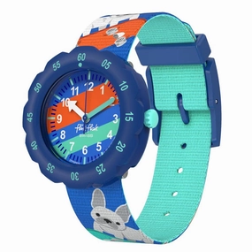 Flik Flak Skating Frenchie Kids Watch FPSP075,seiko watches,mens watches,watches designer,watches discount,watches for women,best kids watches,kids watches designer,kids watches for boys,girls kids watches