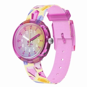 Flik Flak Sparkling Gemstones Kids Watch FPNP155 Kids watches for sale Best kids watches