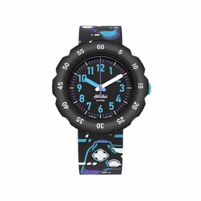 Flik Flak Try Again Black Kids Watch FPSP067 Kids watches for sale Best kids watches