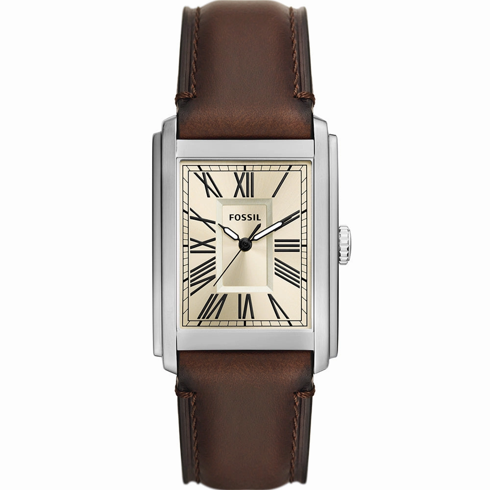 Fossil Carraway FS6012 Affordable Leather Watch Leather Watch Discount