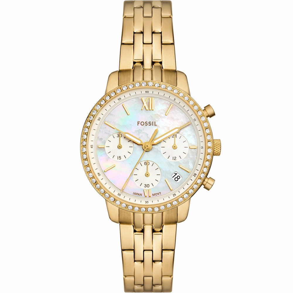 Fossil ES5358 Neutra Chronograph stainless steel watch clasp High quality stainless steel watch