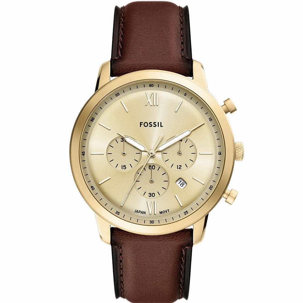 Fossil Neutra FS6113 Chronograph stainless steel watch clasp High quality stainless steel watch