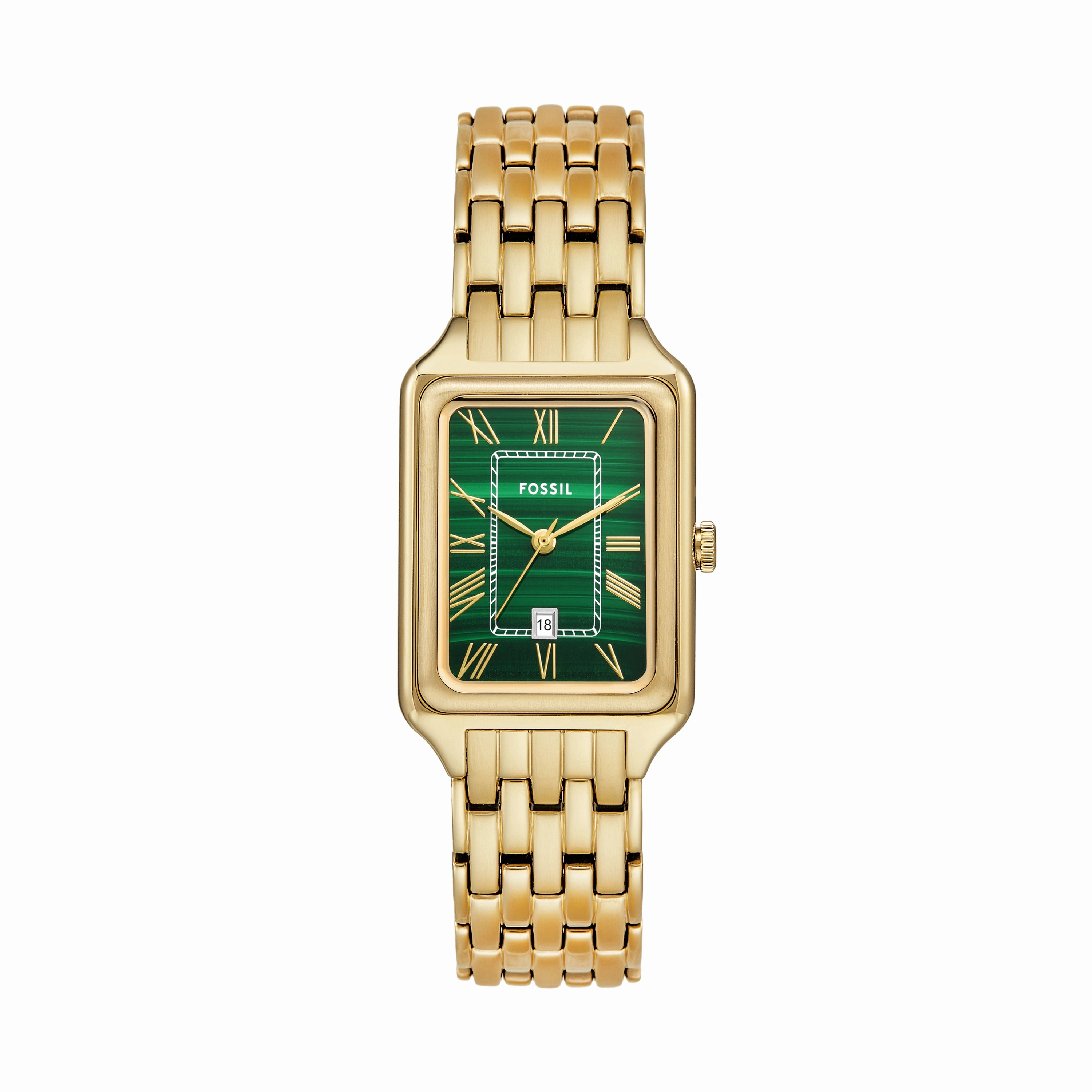 Fossil Raquel Gold-Tone Stainless Steel Date Watch ES5341 