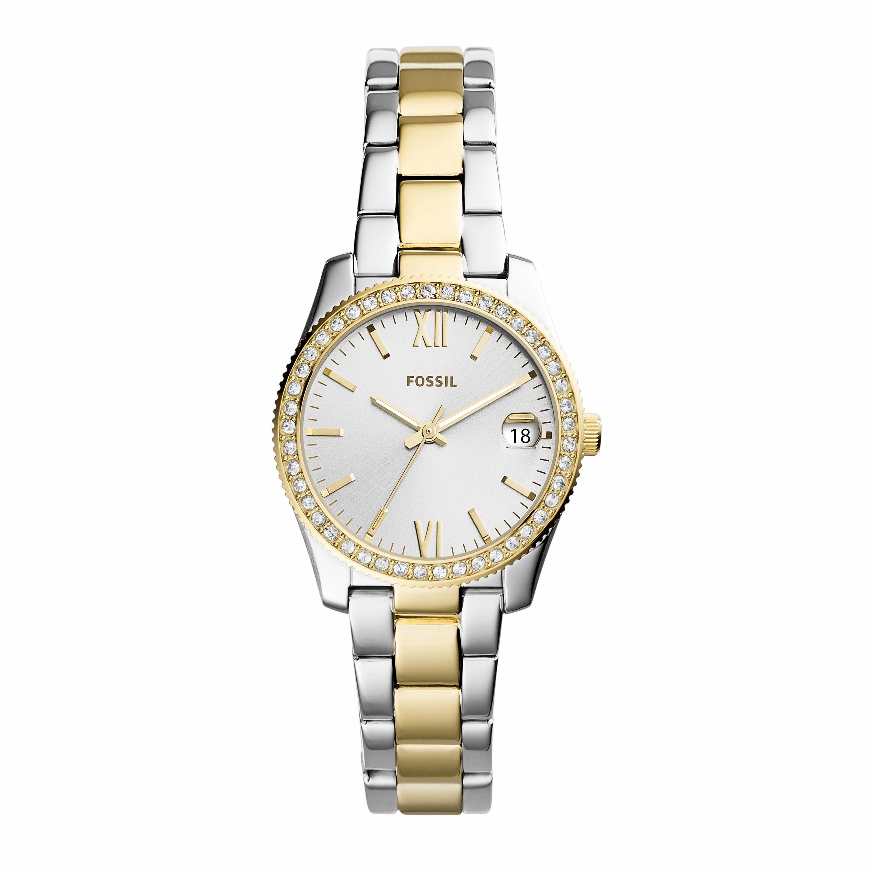 Fossil Scarlette Mini Two-tone Women's Wristwatch ES4319 