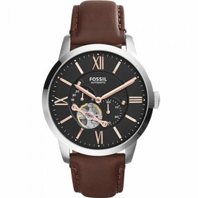 Fossil Townsman ME3061 Automatic Multi-Function Affordable Leather Watch Leather Watch Discount