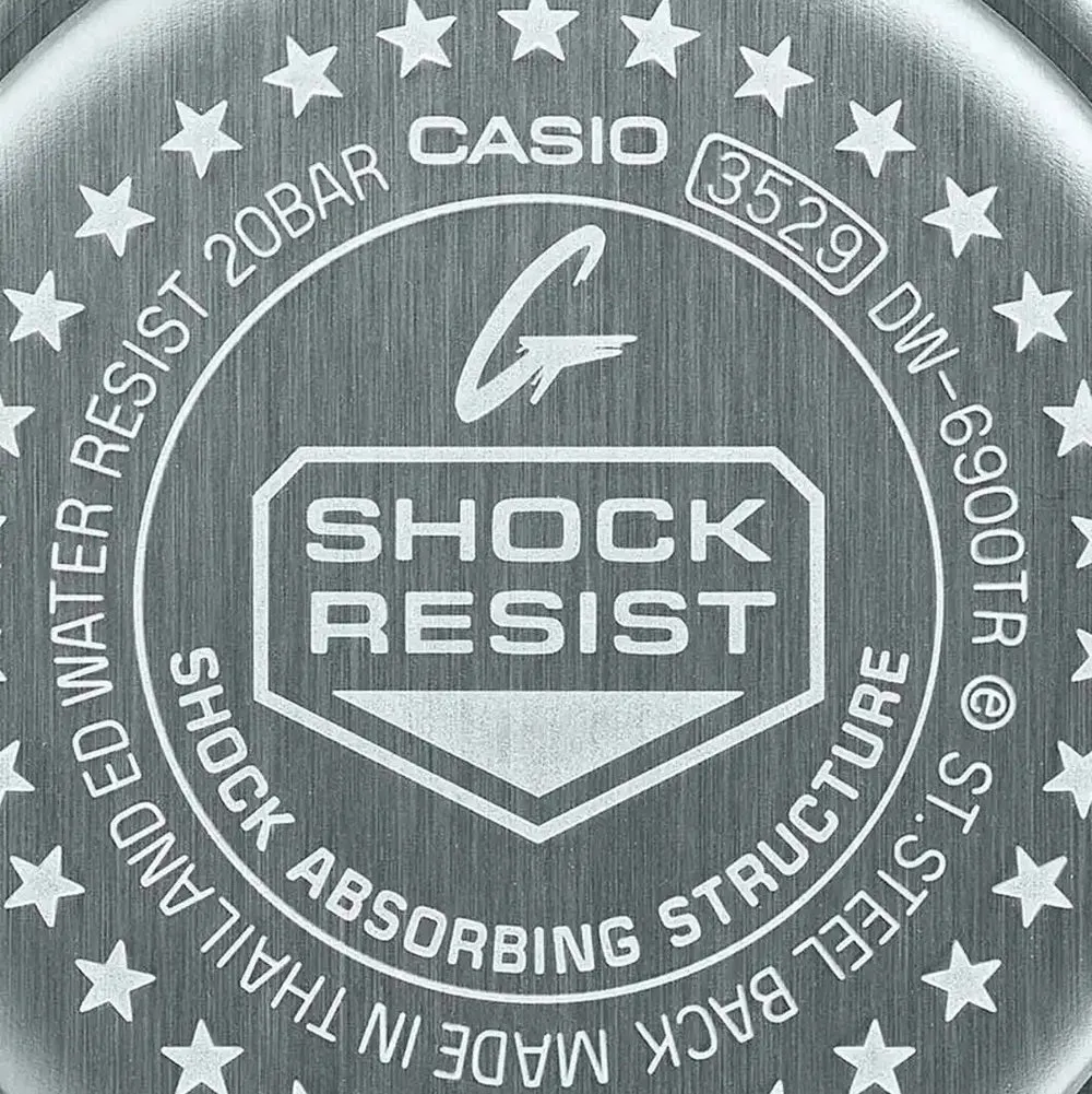    G Shock 30th Anniversary Edition Digital Watch Red DW-6900TR-4ER