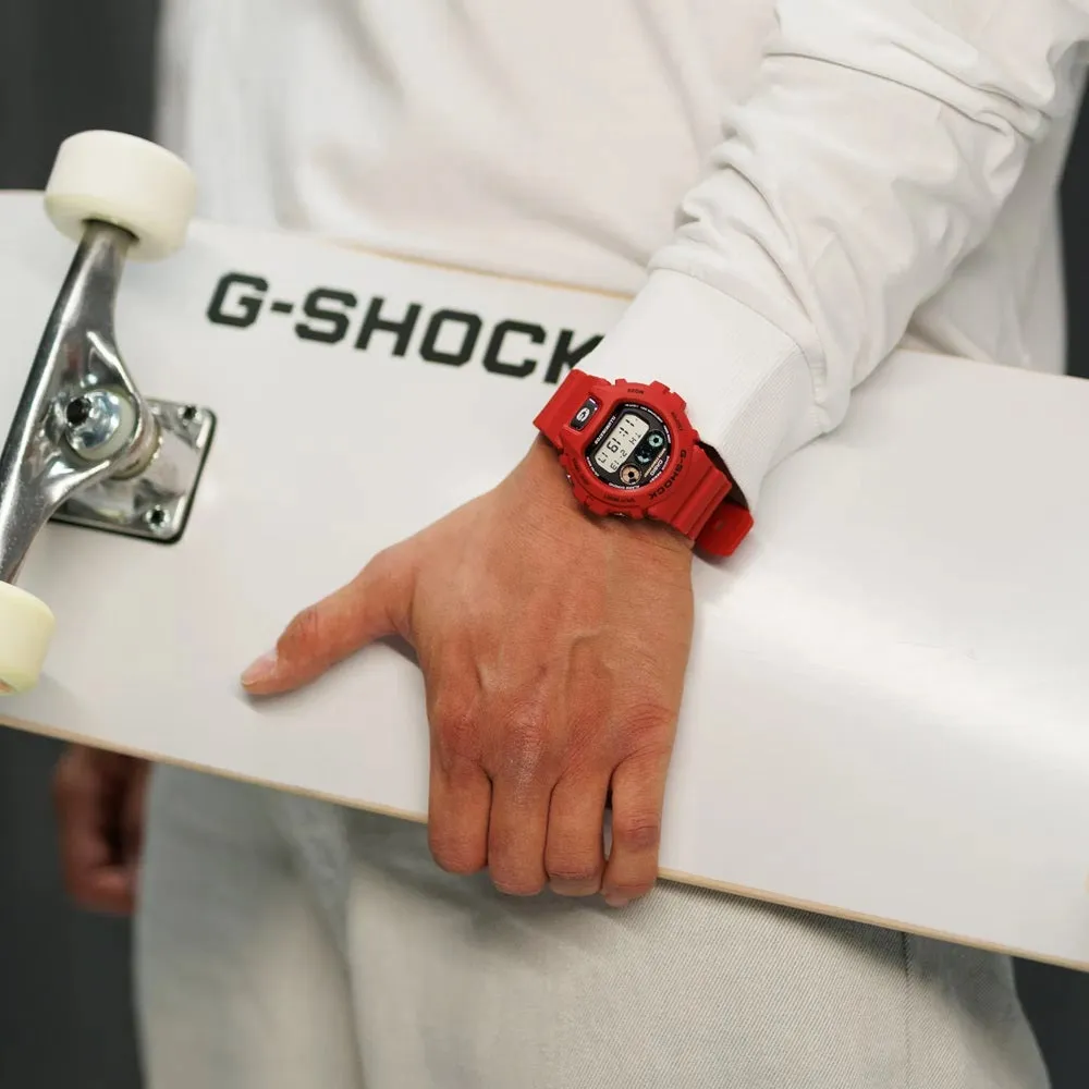    G Shock 30th Anniversary Edition Digital Watch Red DW-6900TR-4ER