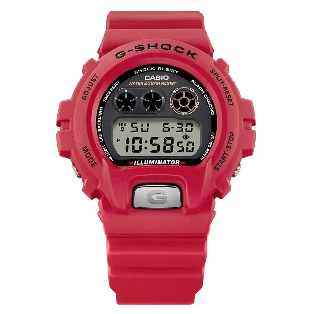    G Shock 30th Anniversary Edition Digital Watch Red DW-6900TR-4ER