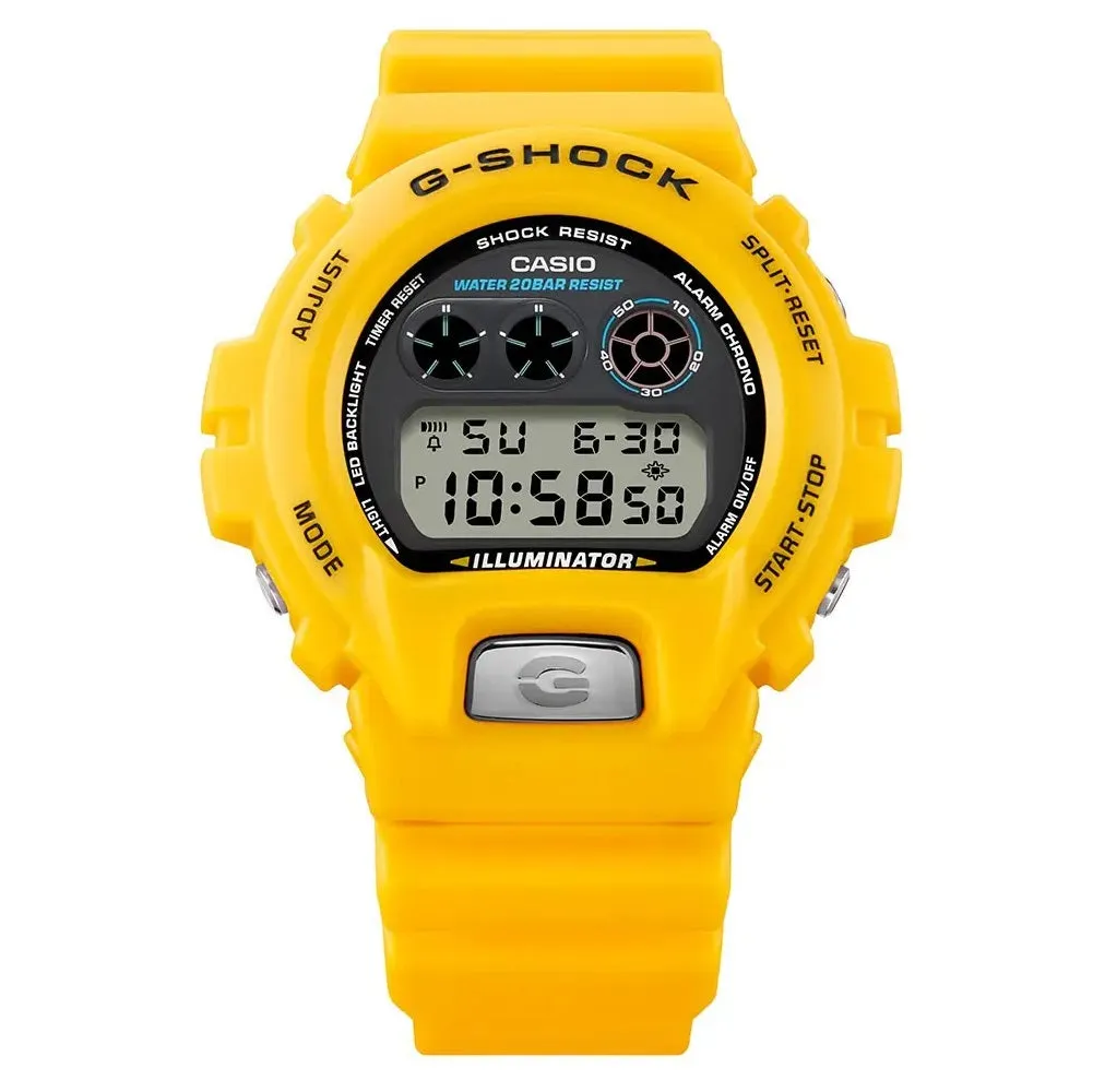    G Shock 30th Anniversary Edition Digital Watch Yellow DW-6900TR-9ER