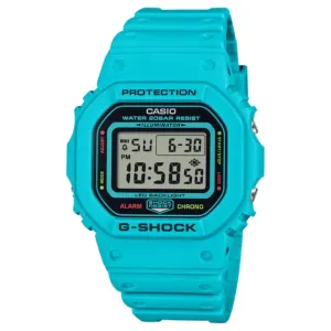 Casio G-Shock 5600 Series Digital Blue Resin Strap Men's Watch DW-5600EP-2DR 