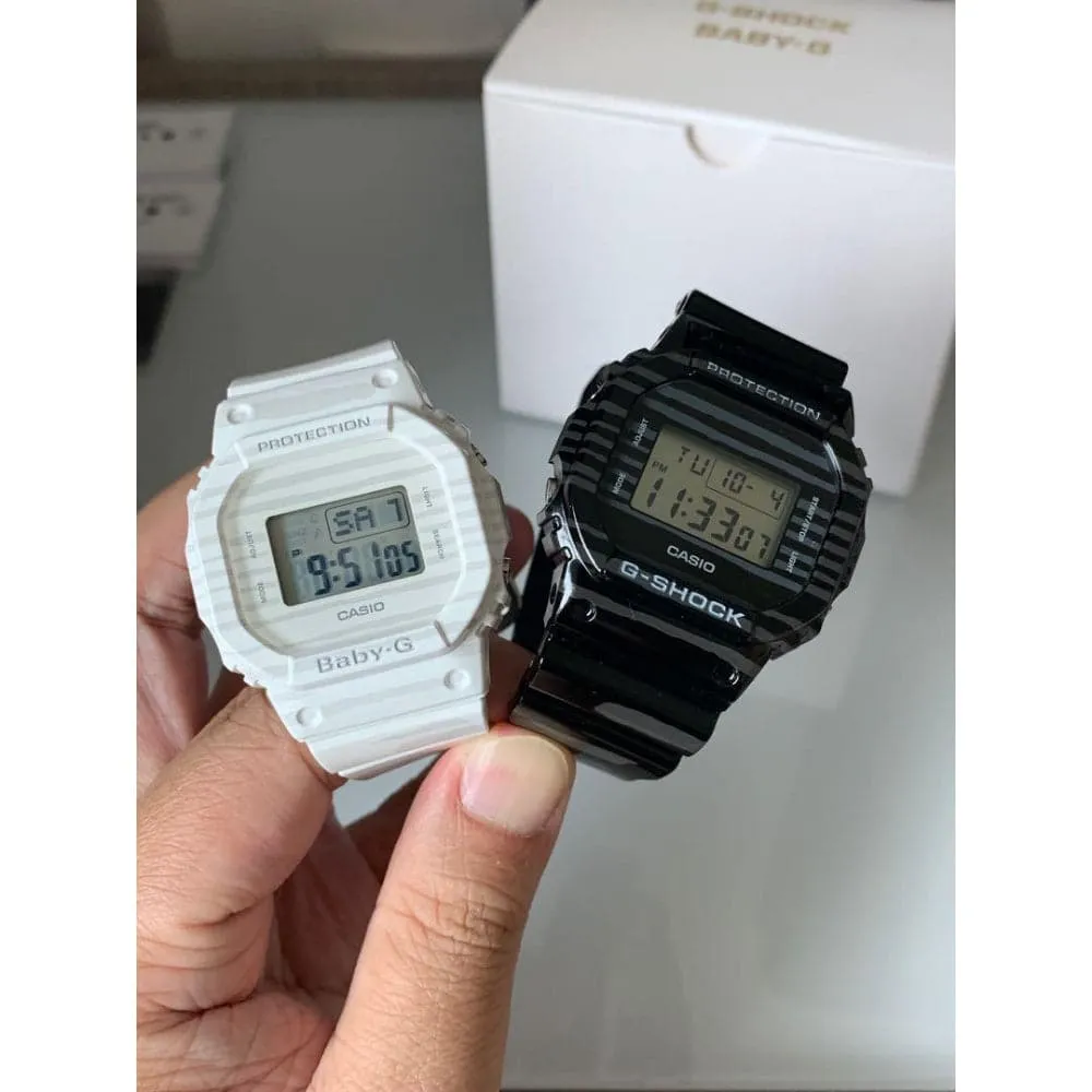   G-SHOCK & BABY-G SLV-19B-1DR-P COUPLE'S SET