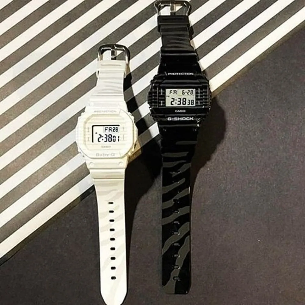   G-SHOCK & BABY-G SLV-19B-1DR-P COUPLE'S SET