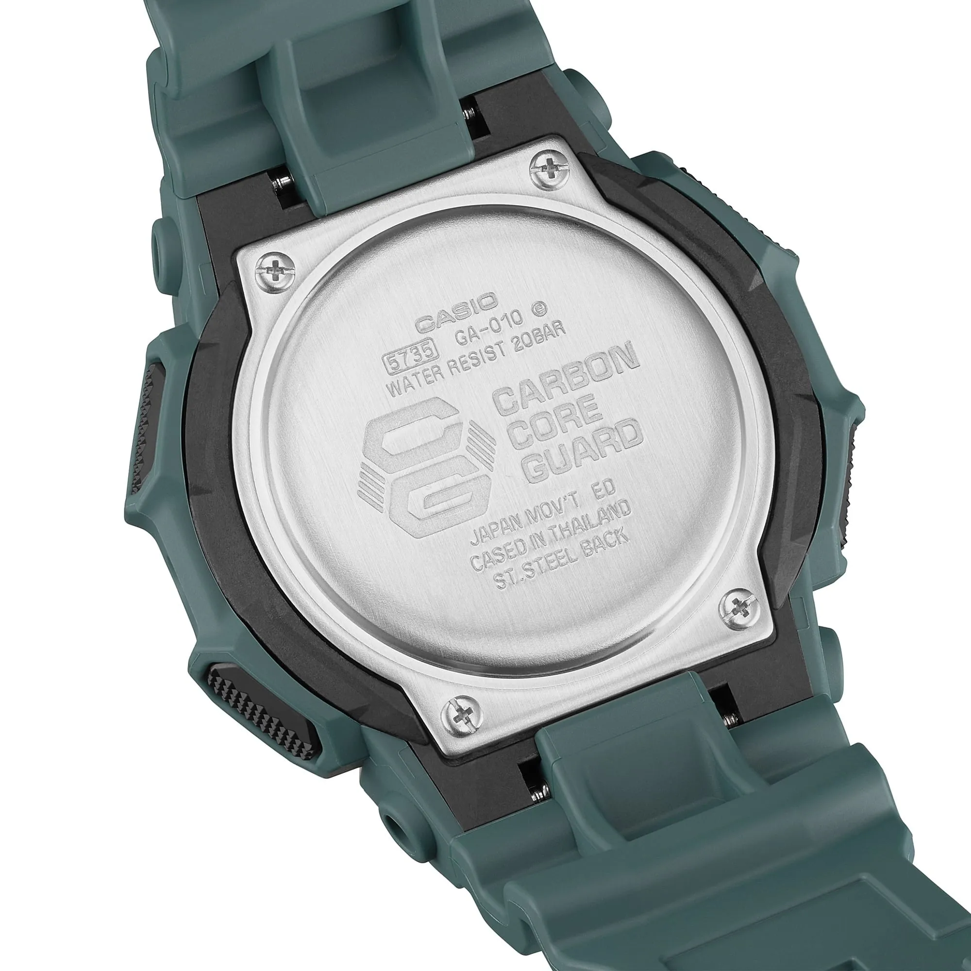   G-Shock Analog-Digital Black Resin GA-010 With P Series