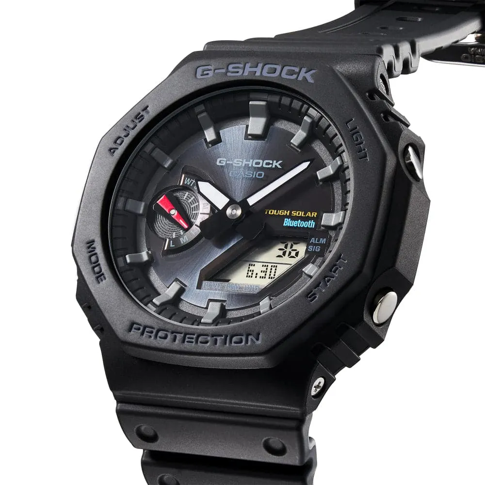   G-Shock Black Dial & Resin Strap Men Watch GA-B2100-1ADR
