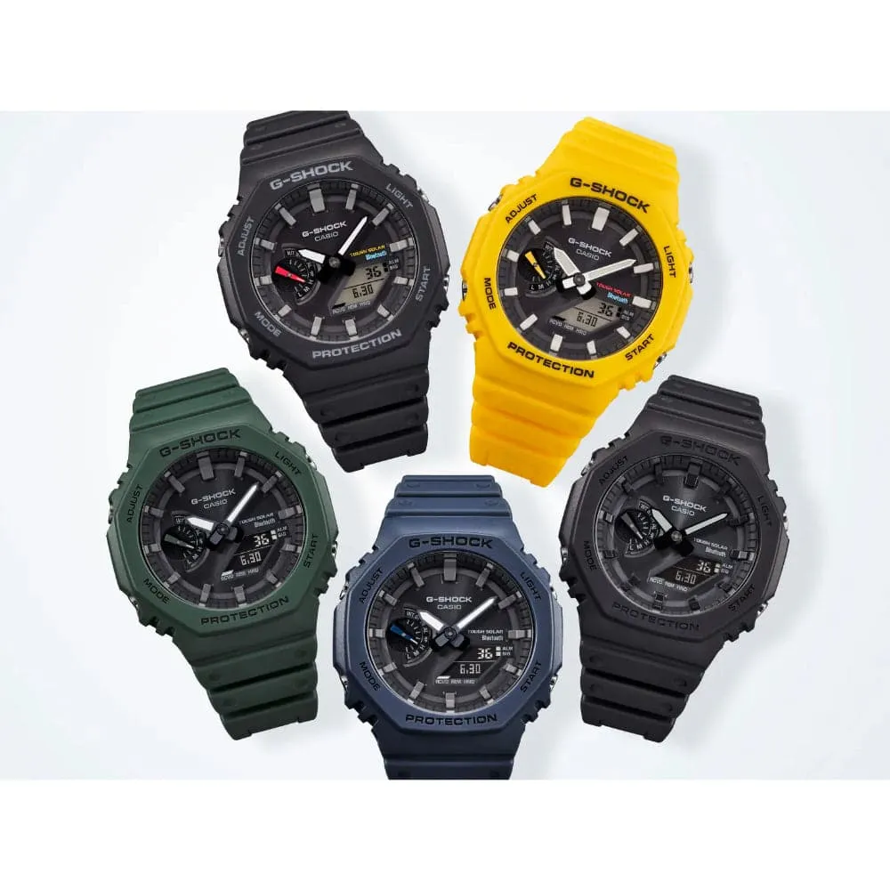   G-Shock Black Dial & Resin Strap Men Watch GA-B2100-1ADR