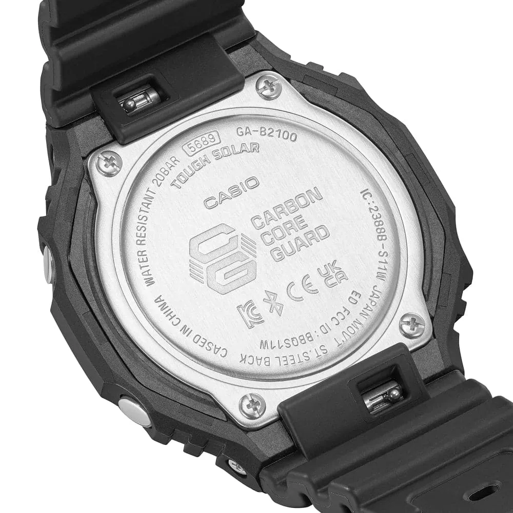   G-Shock Black Dial & Resin Strap Men Watch GA-B2100-1ADR