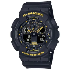 Casio G-Shock Black Dial Resin Strap Men Watch GA-100CY-1ADR 