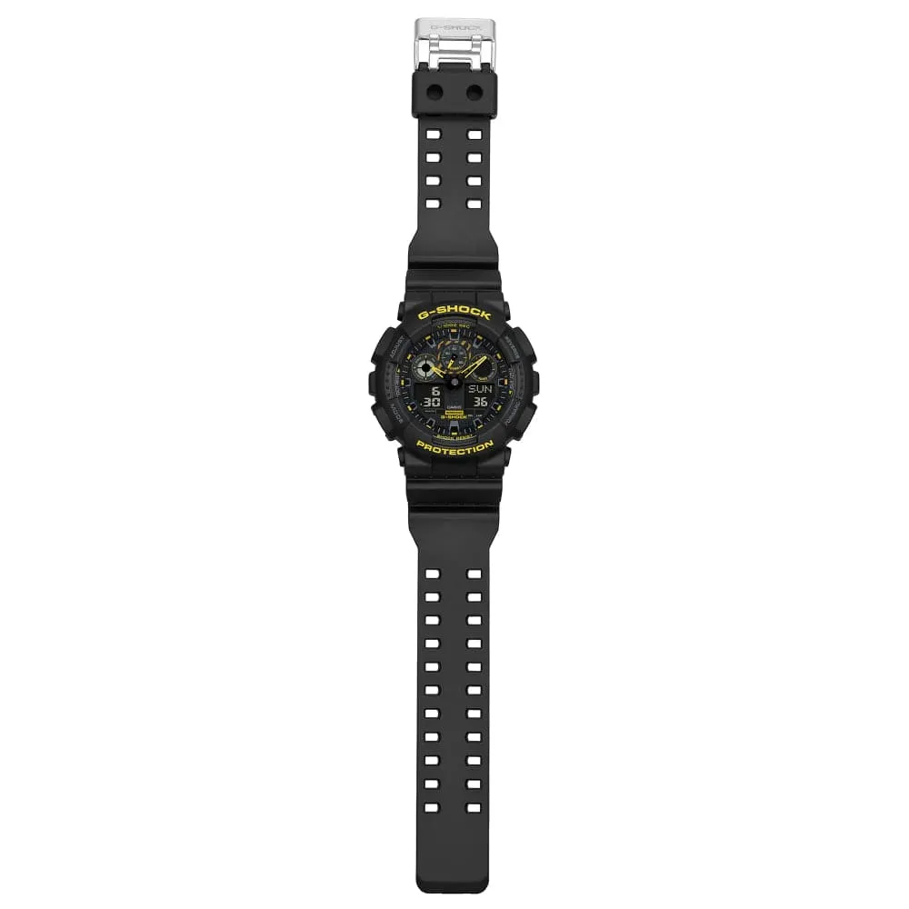   G-Shock Black Dial Resin Strap Men Watch GA-100CY-1ADR