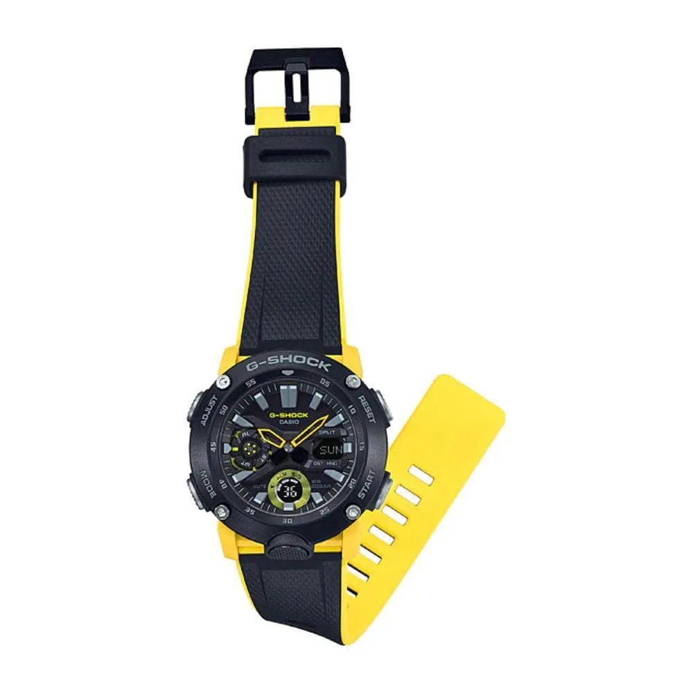   G-Shock Black Dial Resin Strap Men Watch GA-2000-1A9DR-P